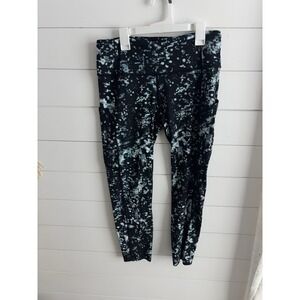 Lululemon Women's Size 10 Printed Fast Free Activewear Leggings 0679